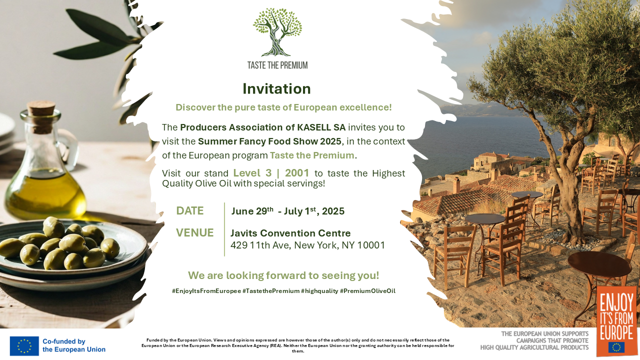 Summer Fancy 2025 – Taste the premium – Invitation